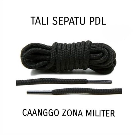 Tali sepatu pdl hitam panjang 150cm