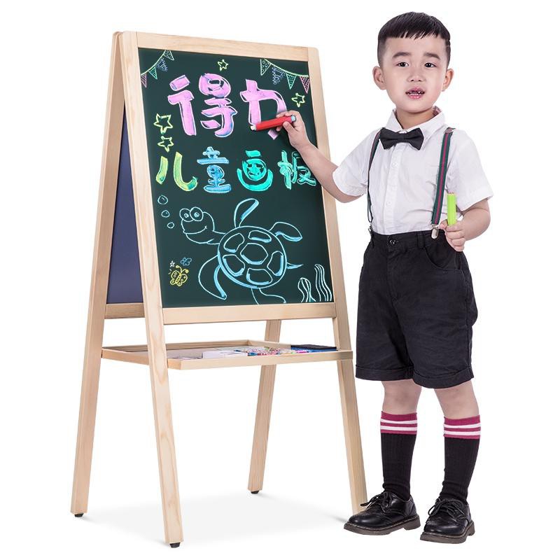 PAPAN TULIS MAGNET 2 SISI WHITEBOARD BLACKBOARD KAPUR DELI 7898 LIPAT MAINAN ANAK