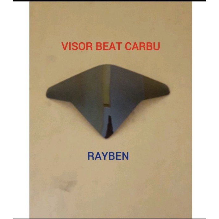 MURAH VISOR BEAT CARBU KECIL FREE DOBEL TIP 3M