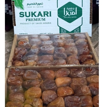 

Kurma Sukari 1 kg Premium /kurma Sukkari Alqosim/Oleh-oleh Haji Umroh