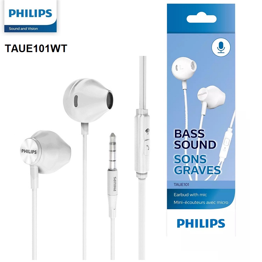 Earphone Philips TAUE101 with Microphone