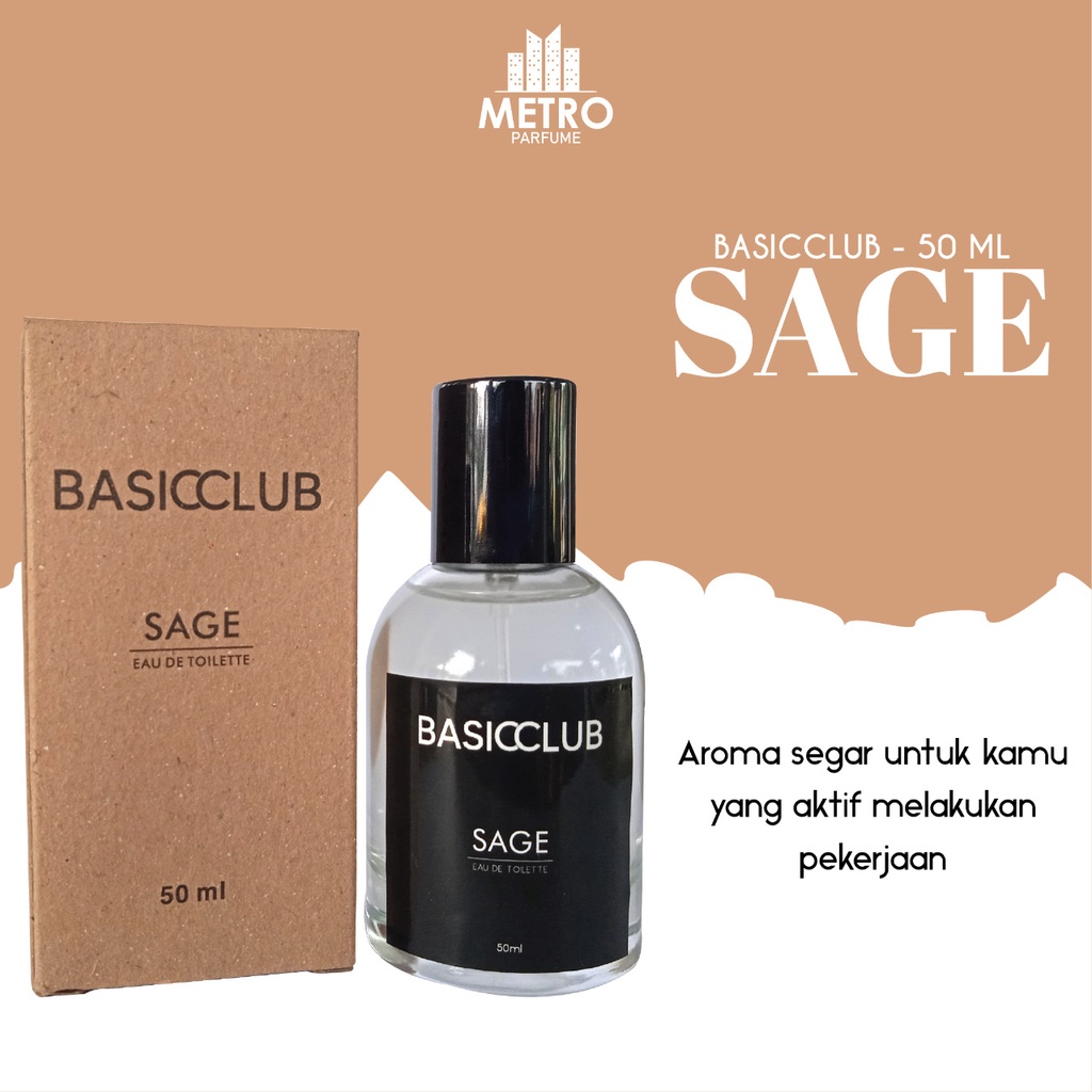 GEAMOORE BASIC CLUB PARFUM SPRAY | 50 ML | READY STOK