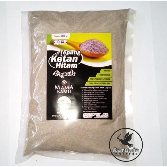 

[[COD]] TEPUNG KETAN HITAM ORGANIK/ TEPUNG KETAN HITAM MAMA KAMU 500 GRAM TERUJI Kode 950