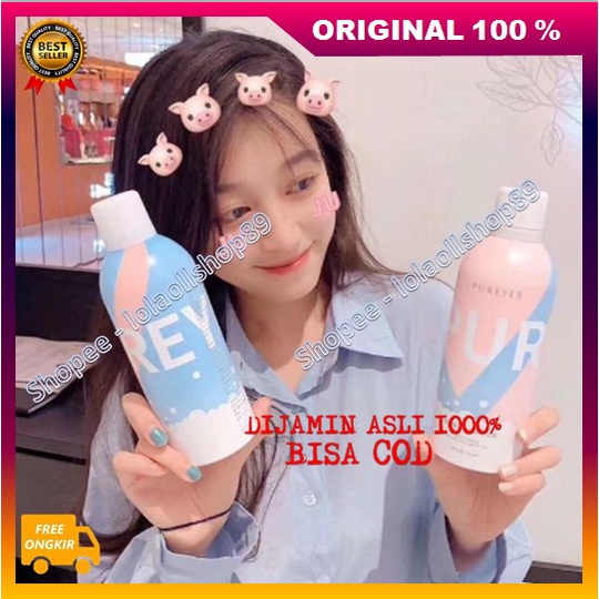 [BISA COD] Whitening Shower Gel Pureyes Sabun Pemutih Kulit Badan 100% ORIGINAL