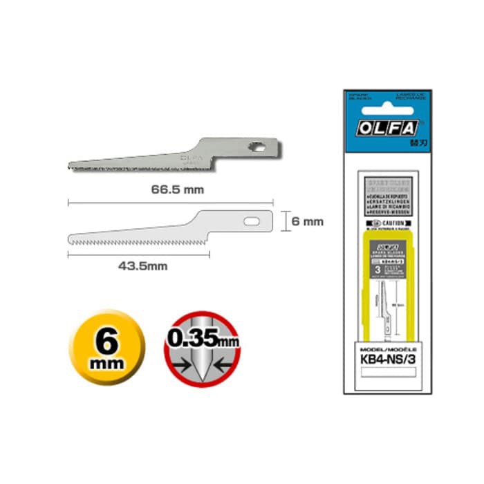 

Pisau Refill Blade OLFA KB4-NS/3