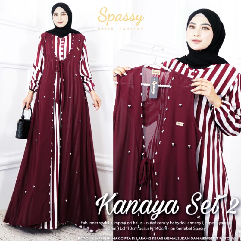 gamis-kanaya ori spassy