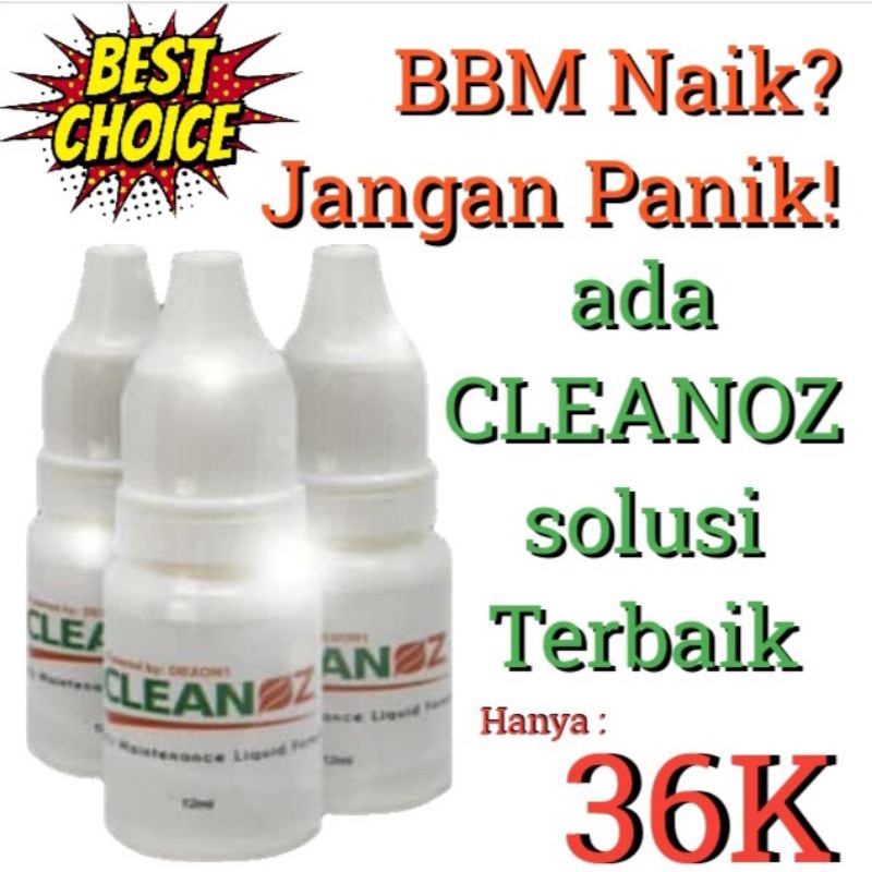 PENGHEMAT BBM Cleanoz Pembersih Mesin Motor Mobil