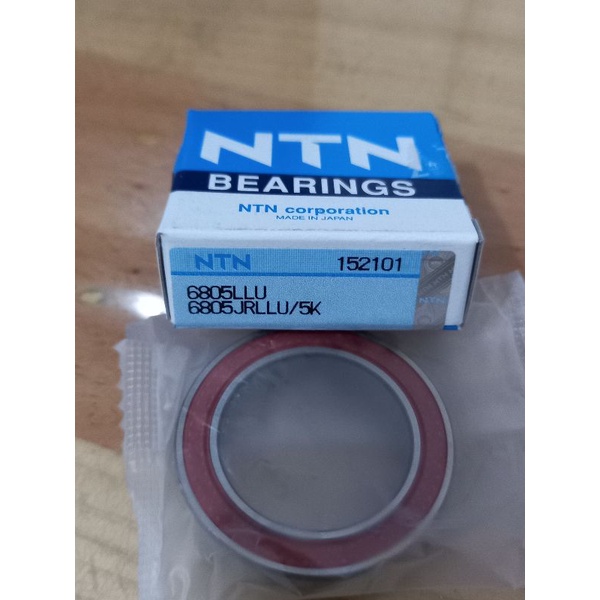 Ball bearing 6805 2RS - 6805 LLU NTN Original