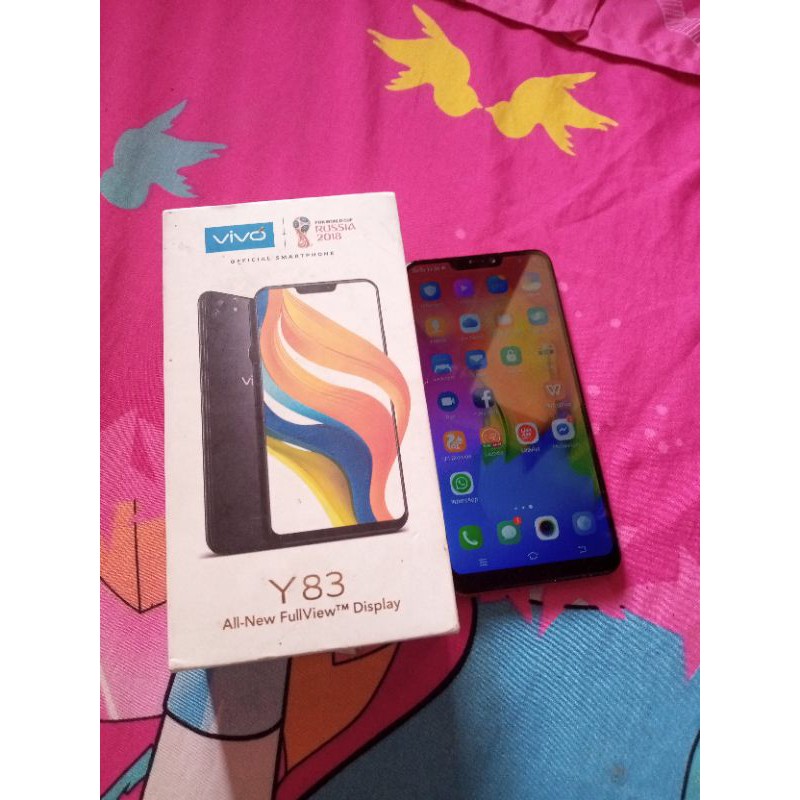 hp Vivo y83 ram 4/32 gb