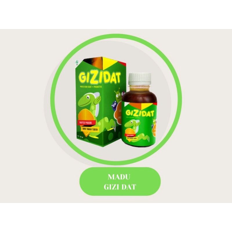 gizidat, madu gemuk anak gizidat