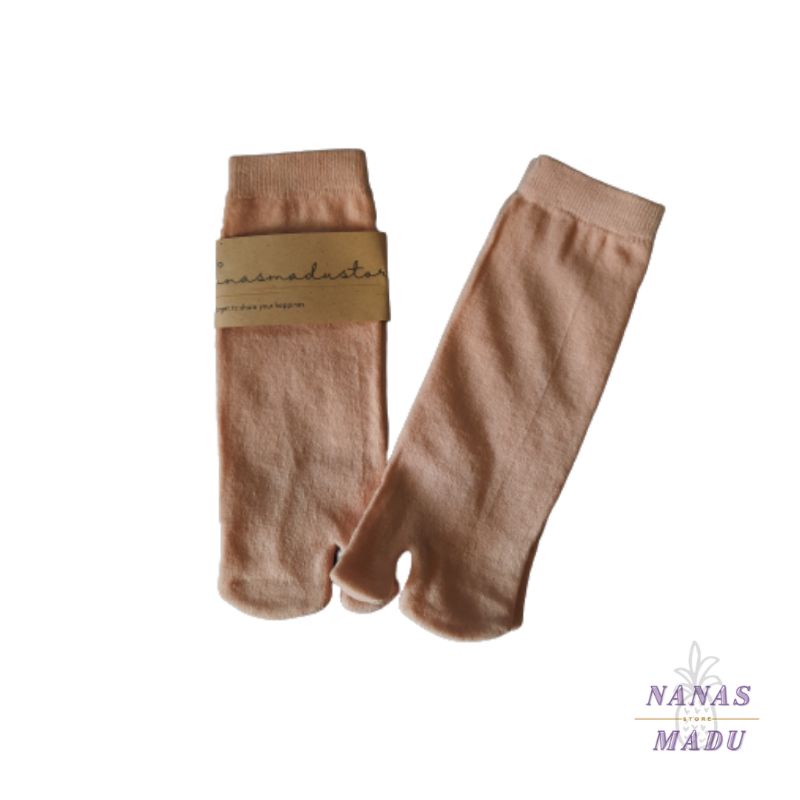 Kaos Kaki Coklat Pendek Semata Kaki | Kaos Kaki Jempol Pendek-2
