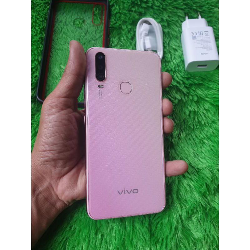 HANDPHONE HP SECOND BEKAS VIVO Y17 4/128 MULUS 99%