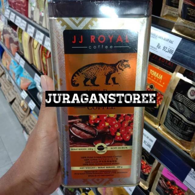 

JJ ROYAL coffee luwak 100% pure 100gr