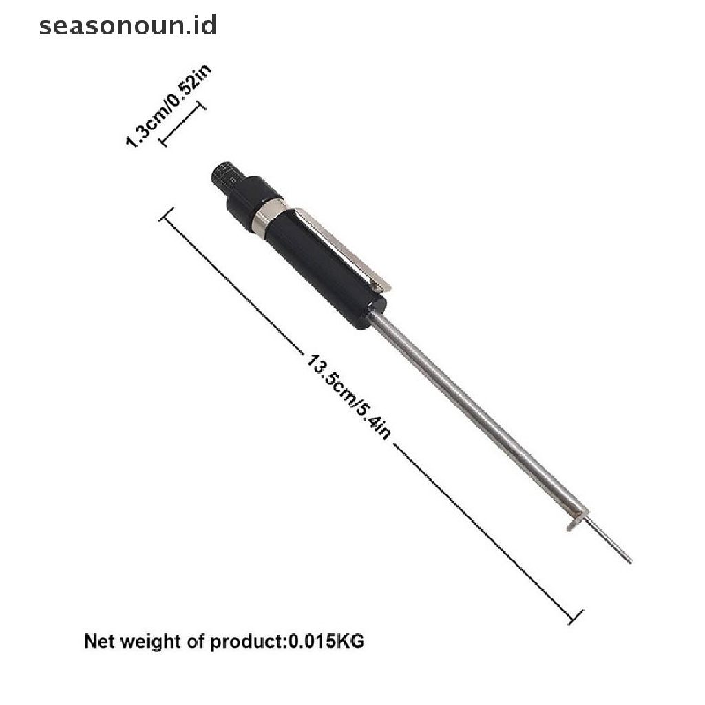 【seasonoun】 Car Auto Vehicle Brake Pad Thickness Gauge Tester Measuring Measurment Tool .