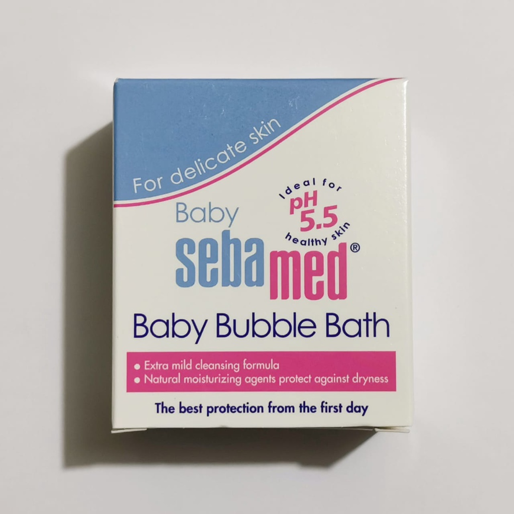 Original mini sebamed baby bubble bath / liquid cleanser 25ml travel size