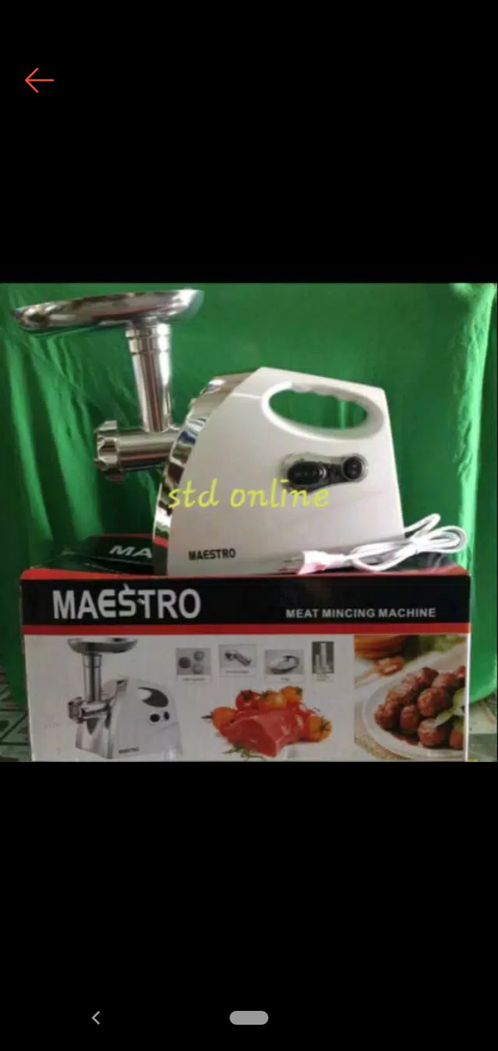 Meat Grinder Maestro Atau Mesin Penggiling Daging 302 / Gilingan Daging Elektrik
