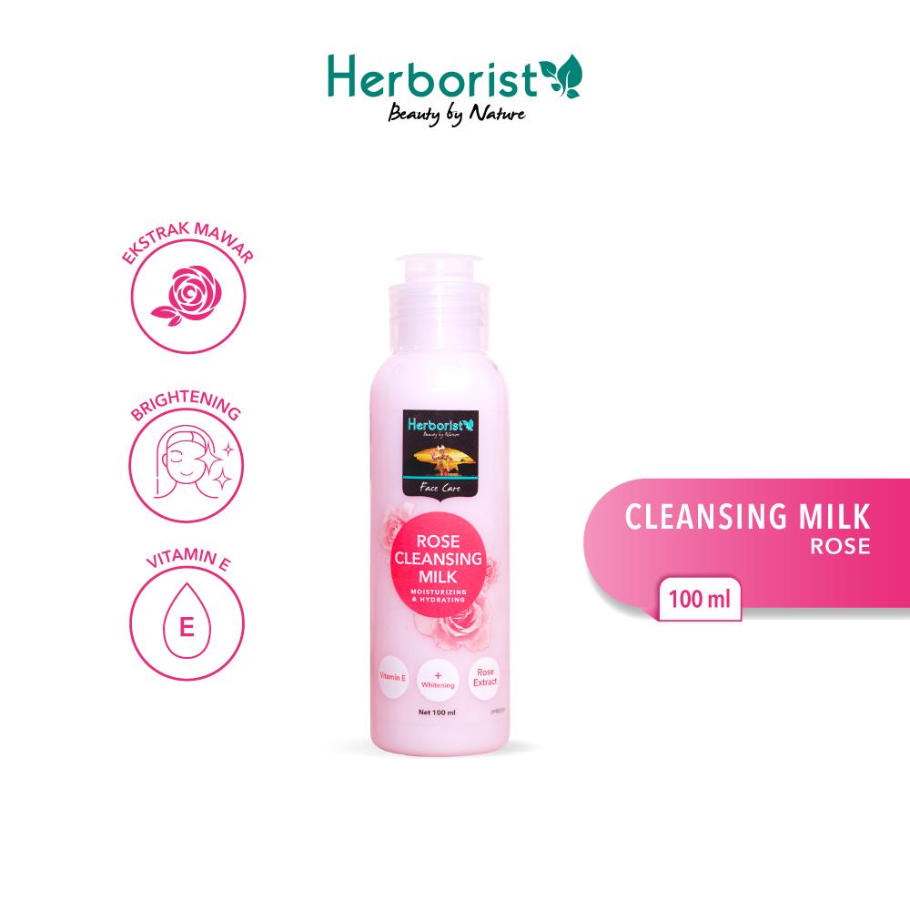 Herborist Cleansing Milk Rose 100ml