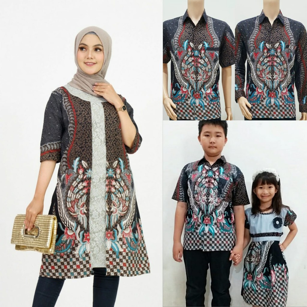 Baju batik wanita atau batik tunik - Nadhira Pola
