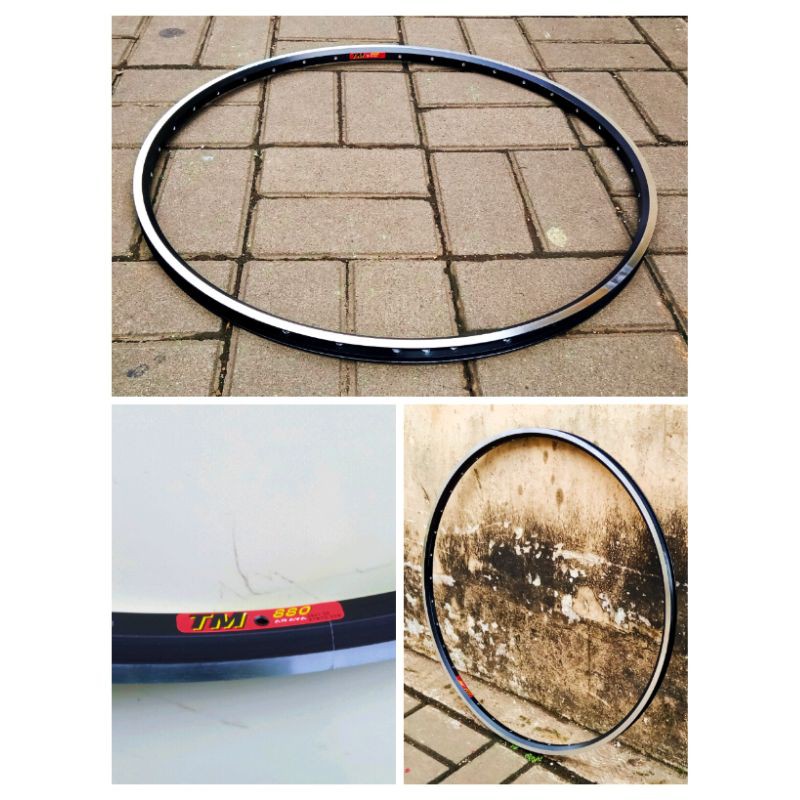 Rims Araya 26 inch 36 Hole Double Wall Aluminium Alloy Velg ARAYA Doble WALL Rim Sepeda Gunung Velg 