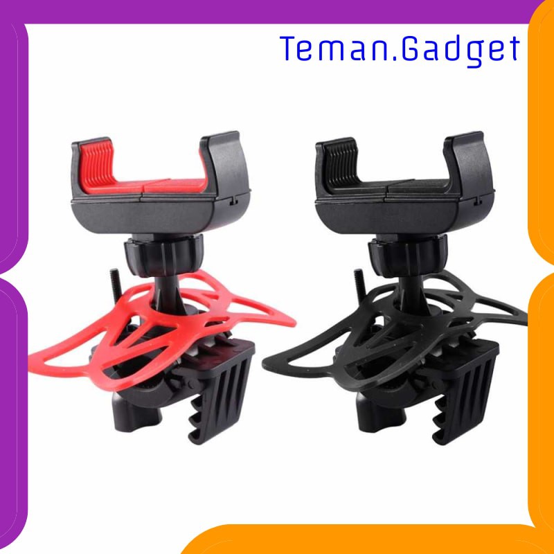 TG-IB0549 TaffSPORT Bike Smartphone Holder Sepeda Universal Rack Bicycle - BM03