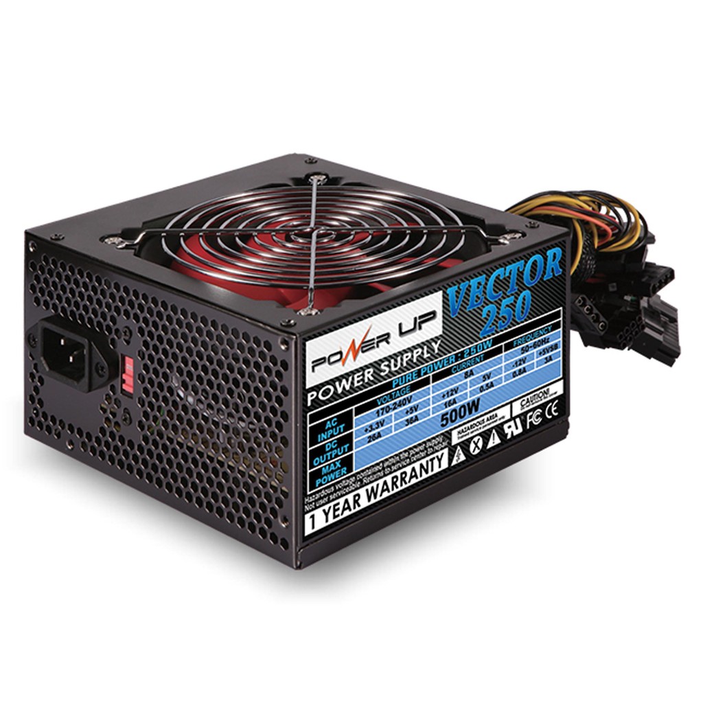 power supply vector 250w pure.