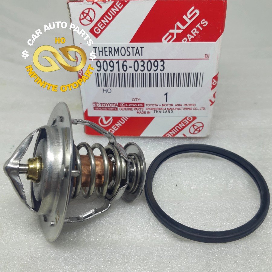THERMOSTAT TERMOSTAT TOYOTA INNOVA YARIS VIOS ORI GARANSI 1BLN