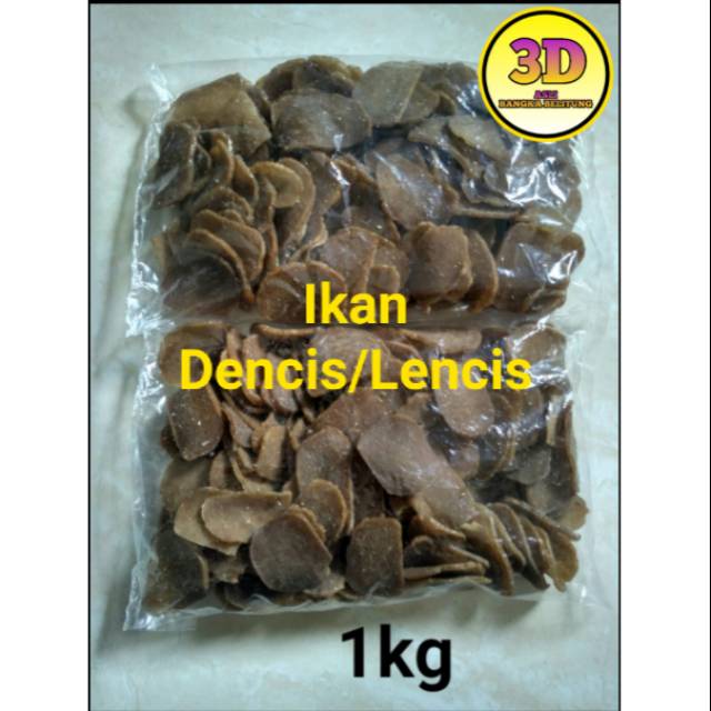 

Kerupuk/kemplang Mentah Bangka