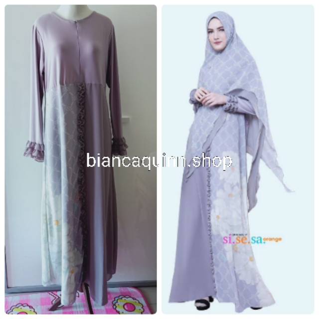 Sisesa dress mufazah grey