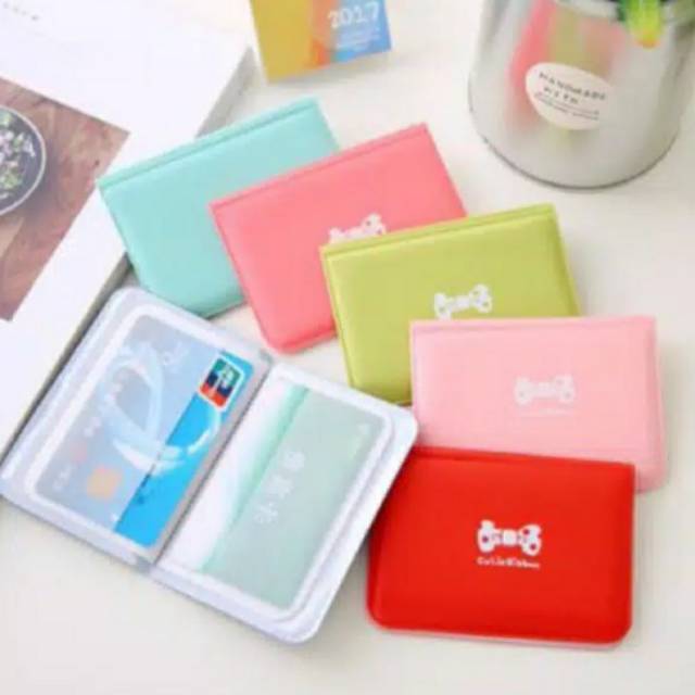 DC_Dompet kartu Ribbon/Dompet Kartu Korea