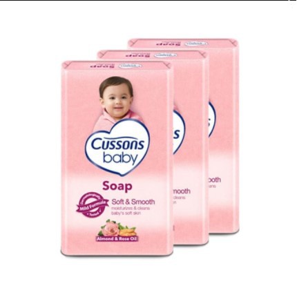 Cussons Baby Bar Soap Soft &amp; Smooth 75 G / sabun batang bayi cussons / sabun mandi