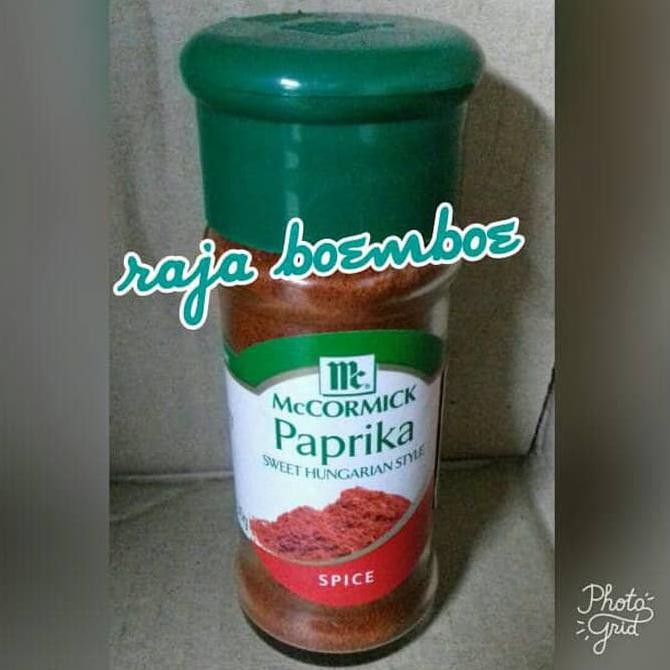 

BERKUALITAS! MCCORMICK PAPRIKA SWEET HUNGARIAN STYLE SPICE MC CORMICK PAPRIKA BUBUK