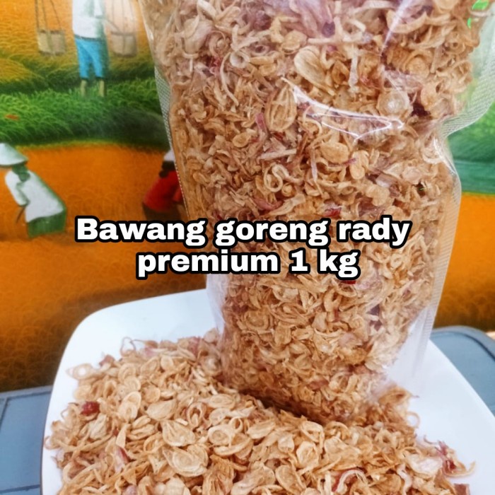 

READY STOCK Bawang goreng premium AR026