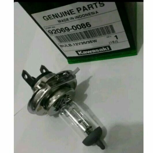 bohlam lampu depan klx 150 original