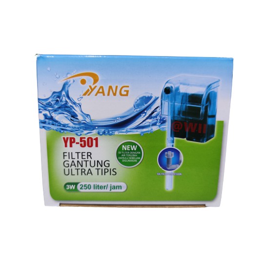 YANG YP501 YP 501 hanging hang on filter gantung aquarium aquascape