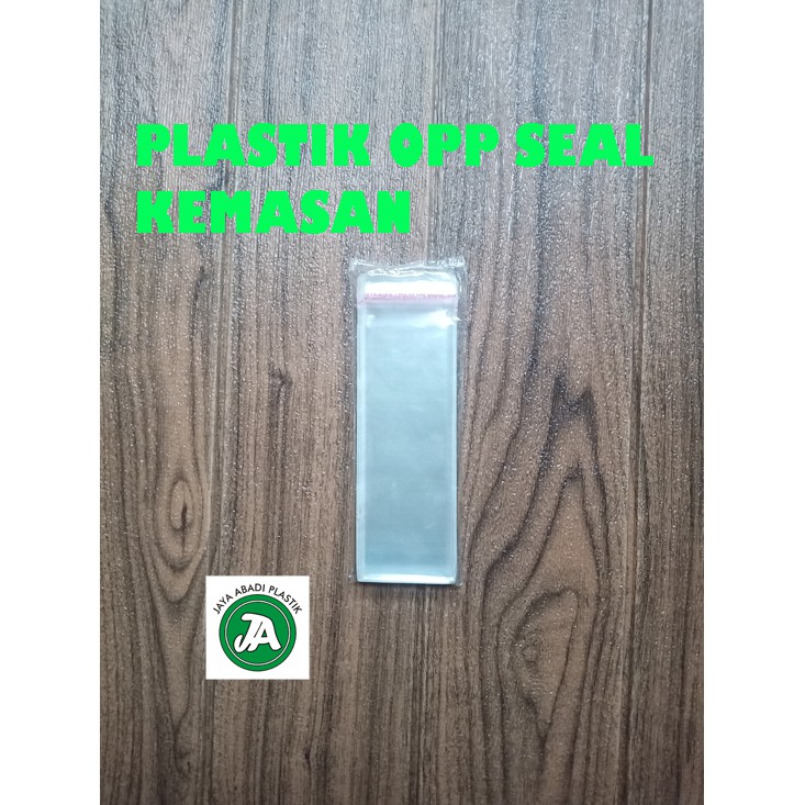 

5 X 12 cm Plastik OPP Ekonomis Lem/Seal 23 Micron Isi 100 LBR