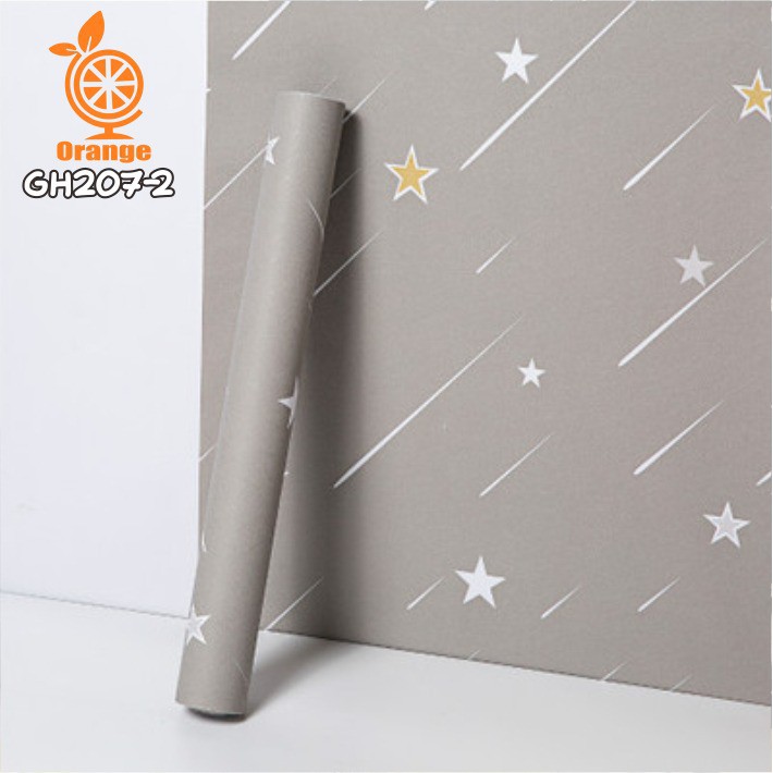 Wallpaper stiker dinding wallpaper dekorasi dinding dan hiasan rumah aesthetik motif bintang bintang