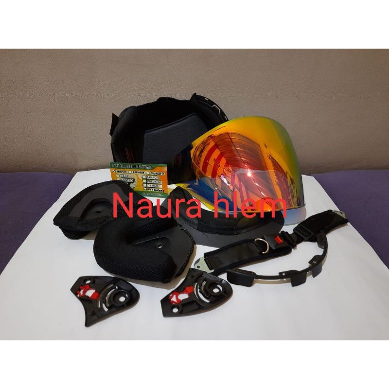 spon busa hlem KYT galaxy kaca venom/paket komplet