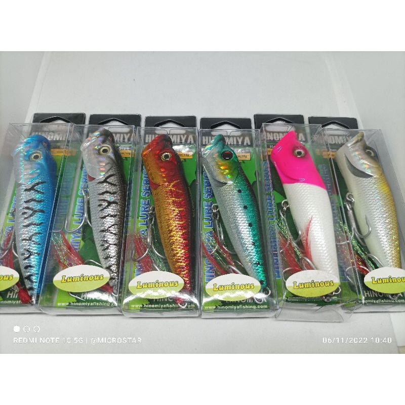 UMPAN POPPER HINOMIYA 90MM