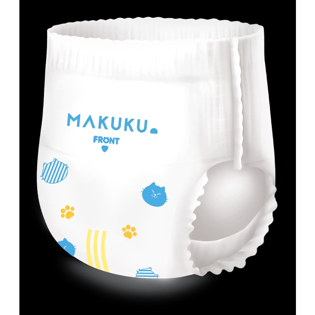 NEW! Popok Makuku Air Diapers SLIM Tape S38 (4-8kg)