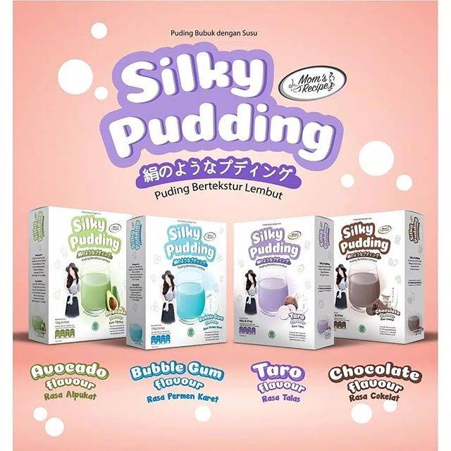 

155gr Silky Puding - Puding Sedot / pudot - puding serbuk instan