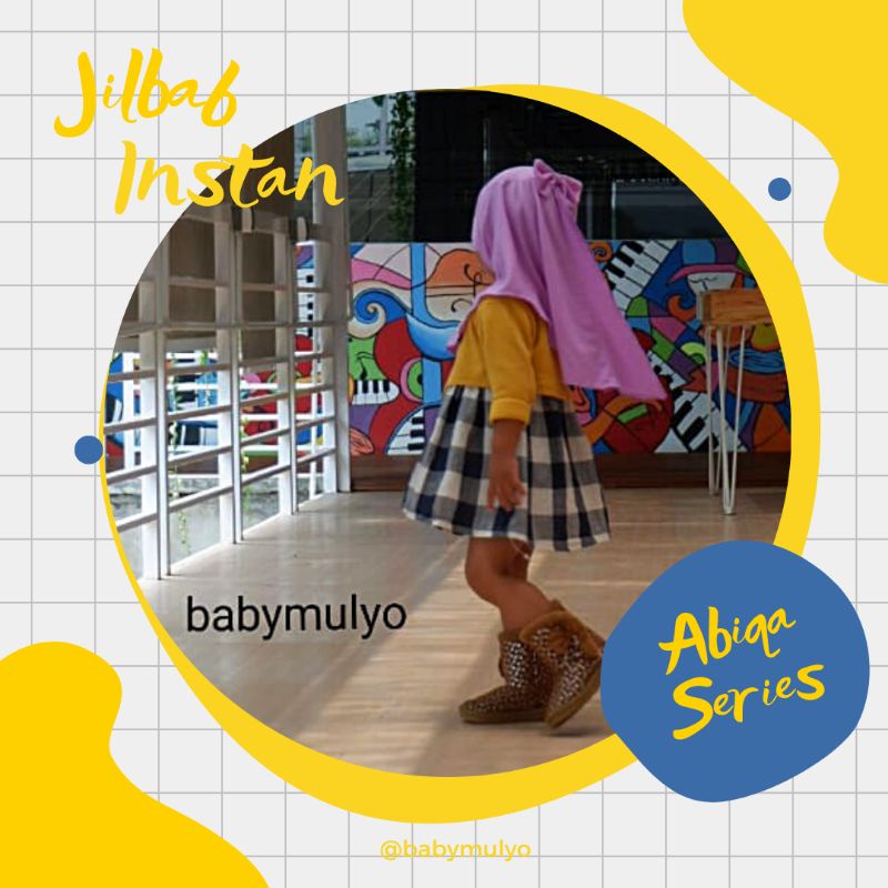 Jilbab Instan Abiqa Series Anak // Jilbab Instan Anak