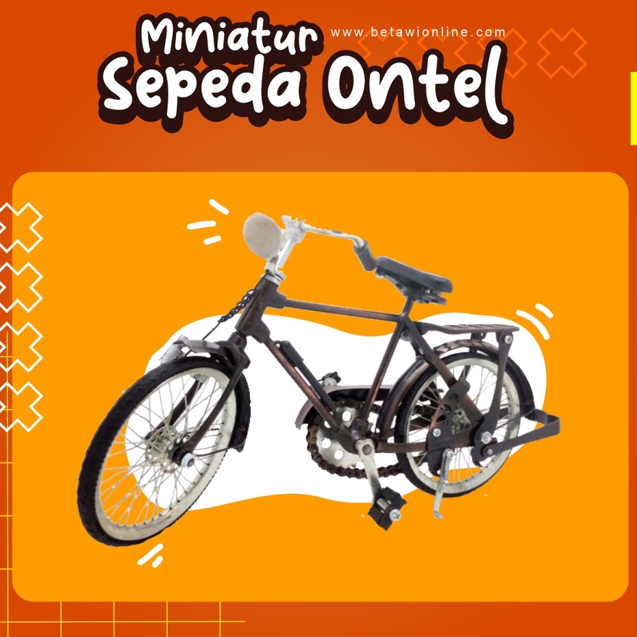 Miniatur Sepeda Ontel