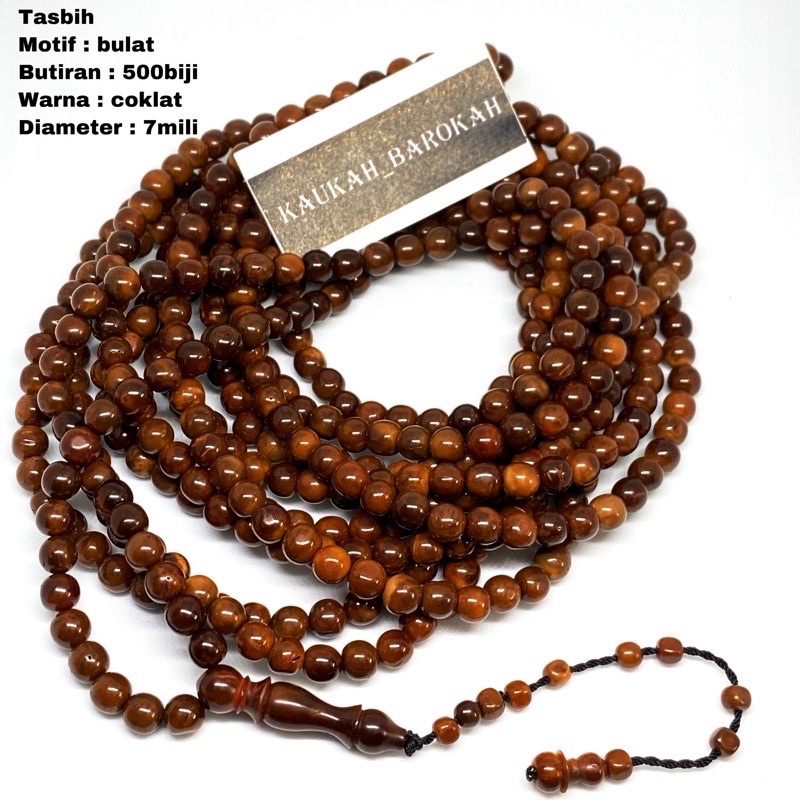 TASBIH ISI 1000 BUTIR KAUKAH