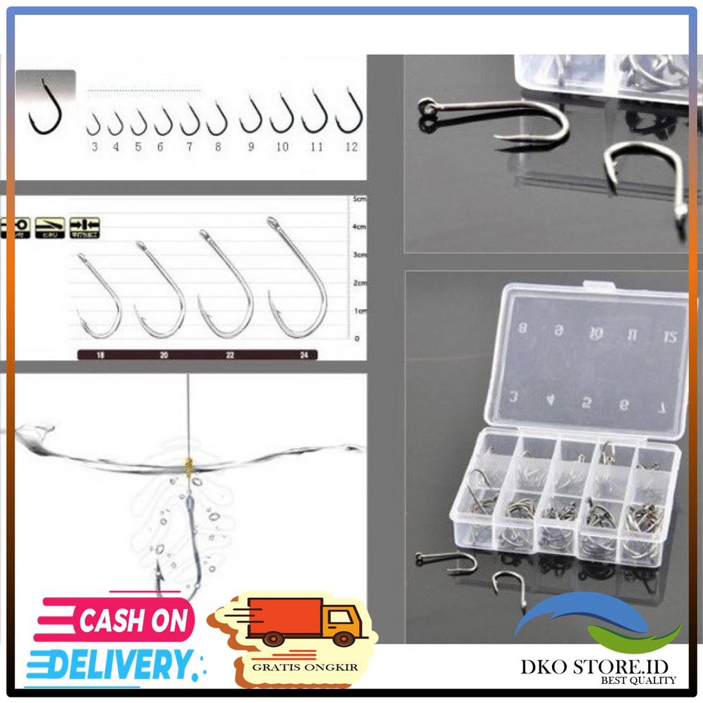 KAIL PANCING SET BOX LENGKAP MURAH 70 PCS