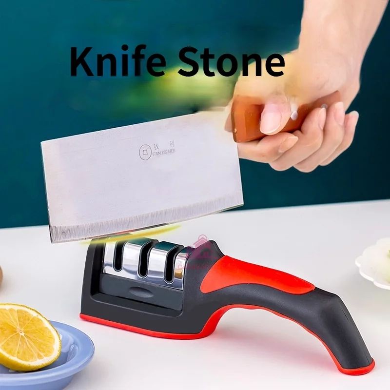 Alat Asah Asahan Pengasah Pisau Gunting Dapur Knife Sharpener