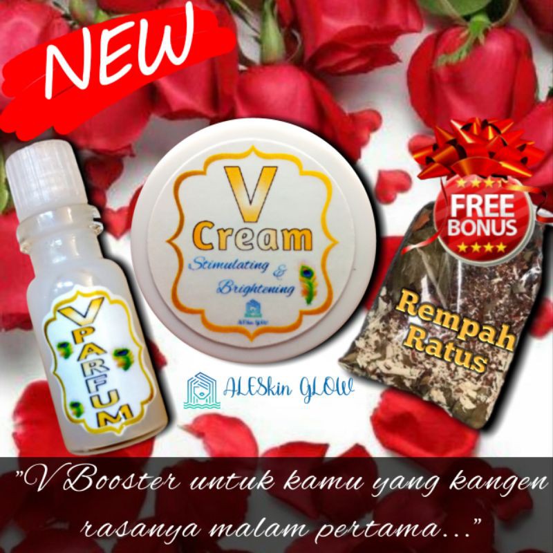 V BOOSTER by ALESKIN GLOW Perapat Vagina-Perapat Miss V-Pengencang Miss V-Pemutih Miss V Parfum Miss V