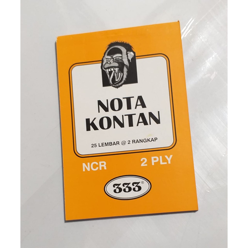 

NOTA BESAR KINGKONG 2PLY