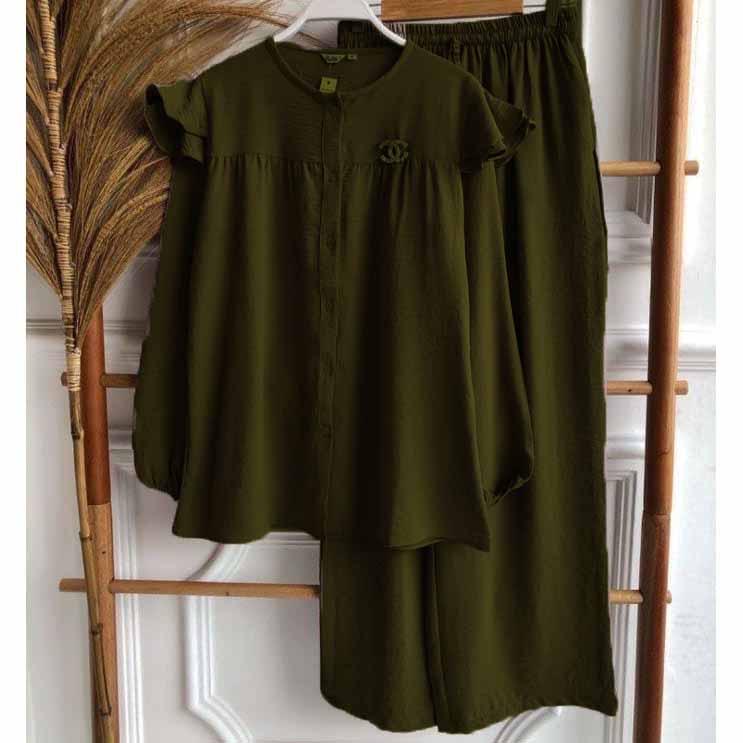 ONE SET WANITA / ONE SET CRINKEL WANITA REVANA / ONE SET WANITA VIRAL / SETCEL CRINKEL / ONE SET REVA