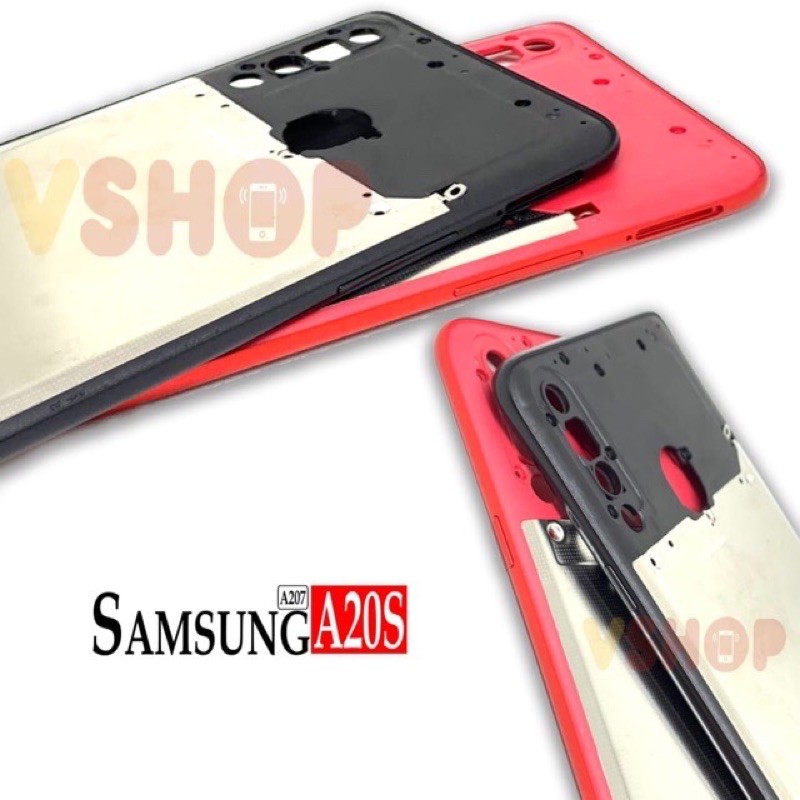 Bezzel Samsung A20S A207 | Bezel Tutup Mesin Samsung A20S A207F Original