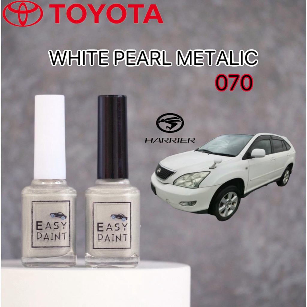 Cat Oles Pearl White Metalic 070 Toyota Harrier Putih Mutiara Metalik